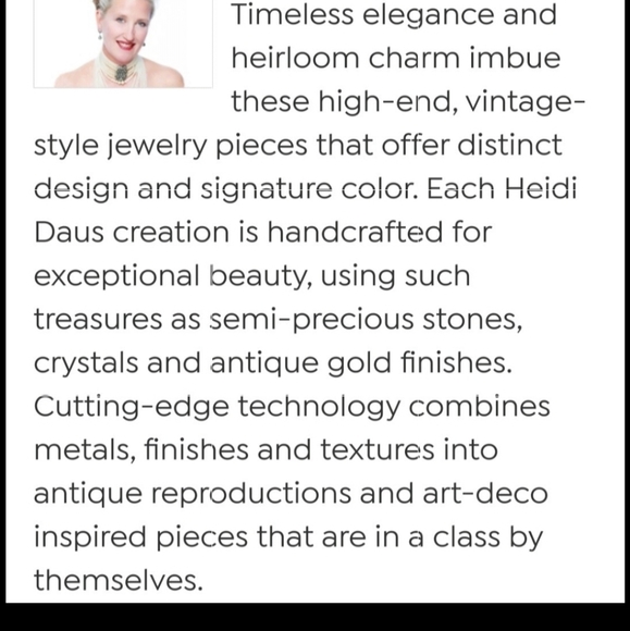 **HEIDI DAUS**  CHOCOLATE  "SUBLIME STAR" COLLECTORS RING **DICOUNTED SHIPPING** - Picture 6 of 12